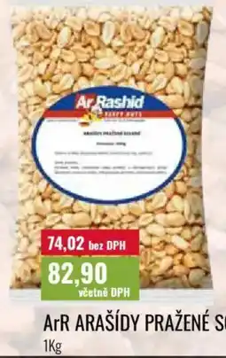 Ratio Ar Rashid arašidy pražené solene nabídka