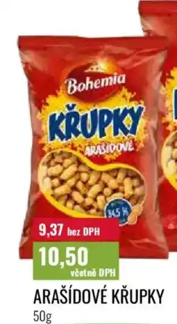 Ratio Bohemia arašídové křupky nabídka