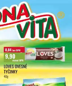 Ratio Bona Vita Loves ovesné tyčinky nabídka