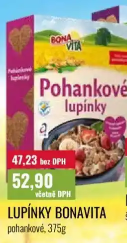 Ratio Lupínky Bonavita pohankové nabídka