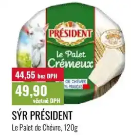 Ratio Sýr President nabídka
