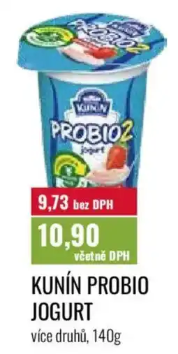 Ratio Kunín probio jogurt nabídka