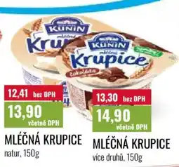 Ratio Kunin mléčná krupice nabídka