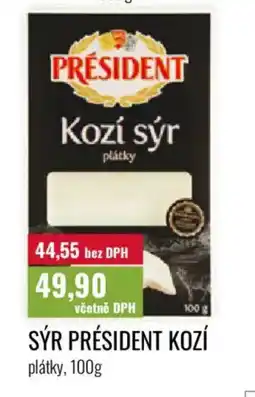 Ratio Sýr président kozí nabídka