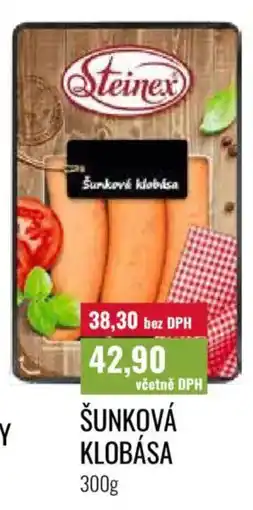 Ratio Steinex šunková klobása nabídka
