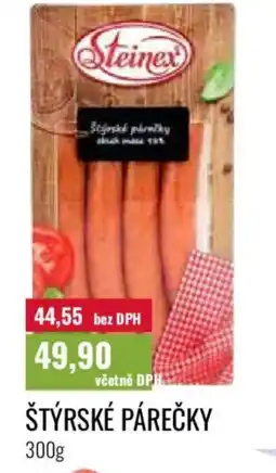 Ratio Steinex štýrské párečky nabídka