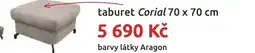 Nábytkáři Čech a Moravy Taburet corial nabídka