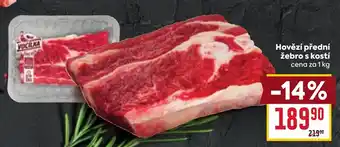 Vocilka hovězí přední žebro s kostí