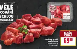Billa Vocilka vepřový guláš porcovaný nabídka
