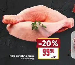 Billa Kuřecí stehna maxi nabídka