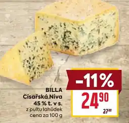 Billa BillA Císařská Niva nabídka