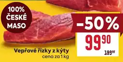 Billa Vepřové řízky z kýty nabídka