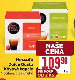 Billa Nescafé Dolce Gusto Kávové kapsle nabídka
