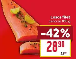 Billa Losos filet nabídka