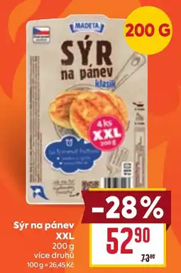 Billa Madeta sýr na pánev klasik nabídka