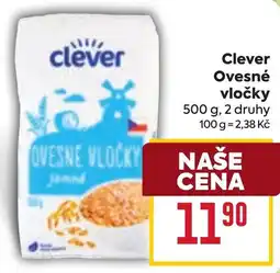 Billa Clever ovesné vločky nabídka