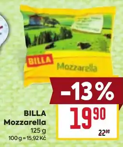 Billa BillA Mozzarella nabídka