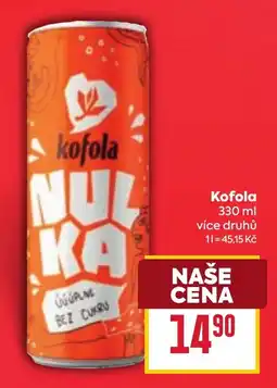 Billa Kofola Nulka nabídka