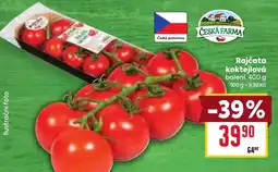 Billa Česká farma rajčata koktejlová nabídka