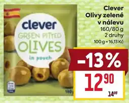 Billa Clever olivy zelené nabídka