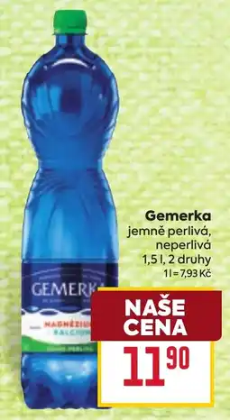 Billa Gemerka jemně perlivá neperlivá nabídka