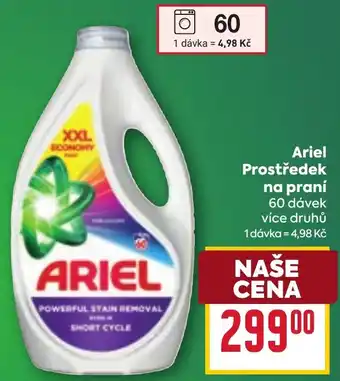 Billa Ariel prostředek na praní nabídka