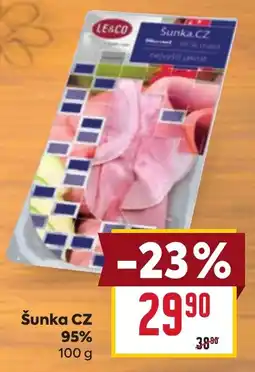 Billa Leco šunka cz nabídka