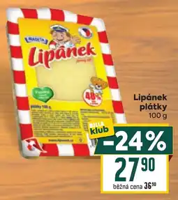 Billa Lipánek plátky nabídka