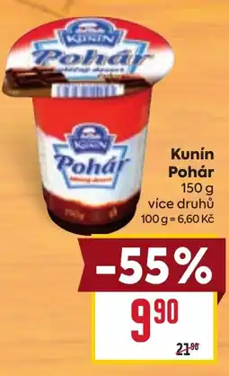 Billa Kunín Pohár nabídka