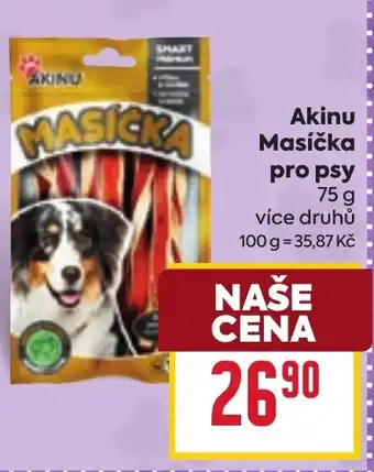 Billa Akinu Masíčka pro psy nabídka