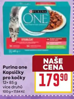 Billa Purina one kapsičky pro kočky nabídka