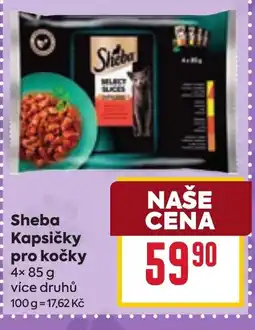 Billa Sheba kapsičky pro kočky nabídka
