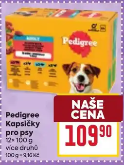 Billa Pedigree kapsičky pro psy nabídka