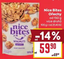 Billa Nice Bites ořechy nabídka