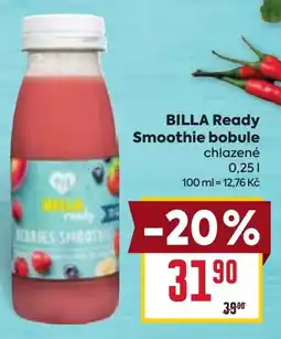 Billa Billa ready Smoothie bobule nabídka