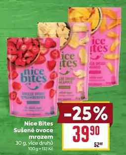 Billa Nice Bites Sušené ovoce mrazem nabídka