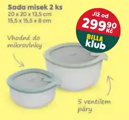 Billa Billa klub sada misek 2 ks nabídka
