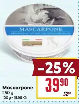 Billa Mascarpone nabídka