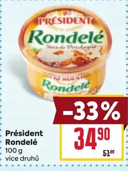 Billa President rondelé nabídka
