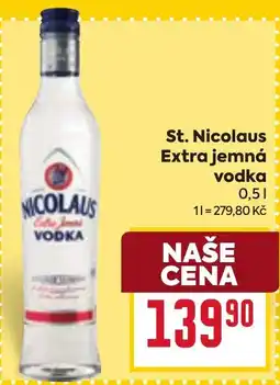 Billa St. nicolaus extra jemná vodka nabídka