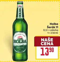 Billa Holba šerák 11 nabídka