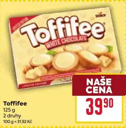 Billa Toffifee white chocolate nabídka