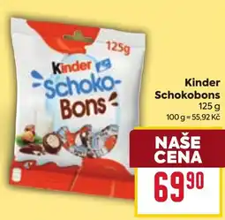 Billa Kinder Schokobons nabídka