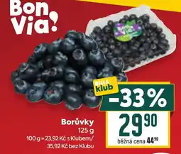 Billa Borůvky nabídka