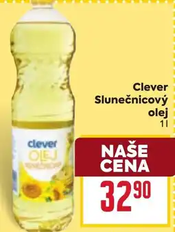 Billa Clever slunečnicový olej nabídka