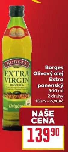 Billa Borges olivový olej extra panenský nabídka