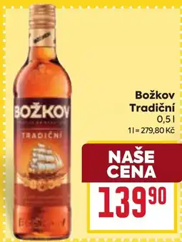 Billa Božkov tradiční nabídka