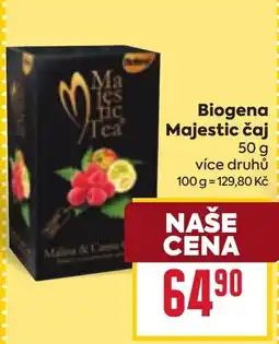 Billa Biogena Majestic čaj nabídka