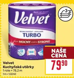 Billa Velvet kuchyňské utěrky nabídka