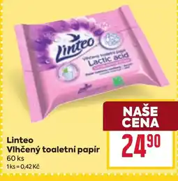 Billa Linteo vlhčený toaletní papír nabídka
